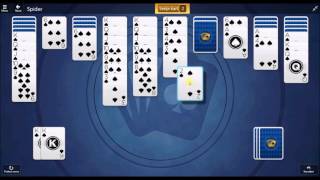 Microsoft Solitaire Collection - Spider April 18 2016
