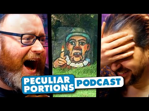 Family discover sinister clown painting in their garden - Peculiar Portions Podcast #43