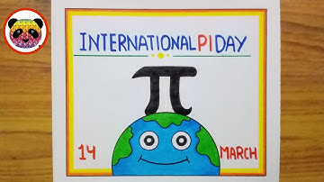 International Pi Day Drawing / International Pi Day Poster / Pi Day Drawing