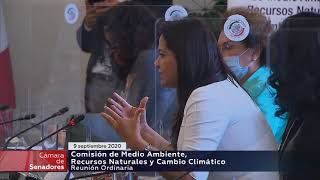 Reunión de la Comisión de Medio Ambiente, Recursos Naturales y Cambio Climático (9 de septiembre)