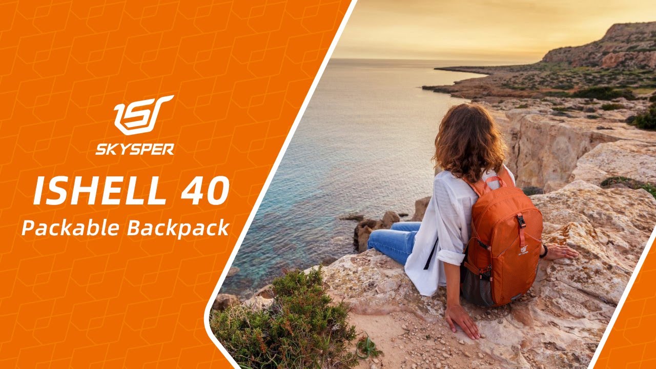 SKYSPER Small Hiking Backpack -12L Lightweight Packable Daypack for Travel  Foldable Water Resistant Backpacks for Women Men