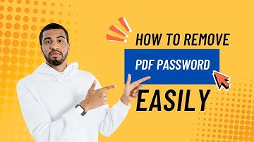 How to Remove PDF Password Easily | Unlock Secured PDF File 2025
