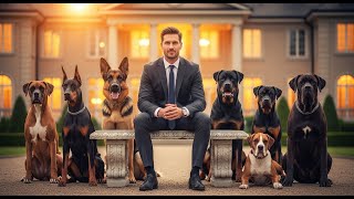 Los LADRONES Querían ENTRAR a la MANSIÓN del Empresario Solitario… Pero Él Tenía 6 BESTIAS de GUERRA