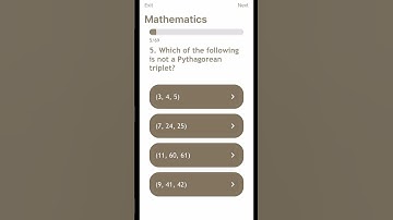 Which of the following is not a Pythagorean triplet?