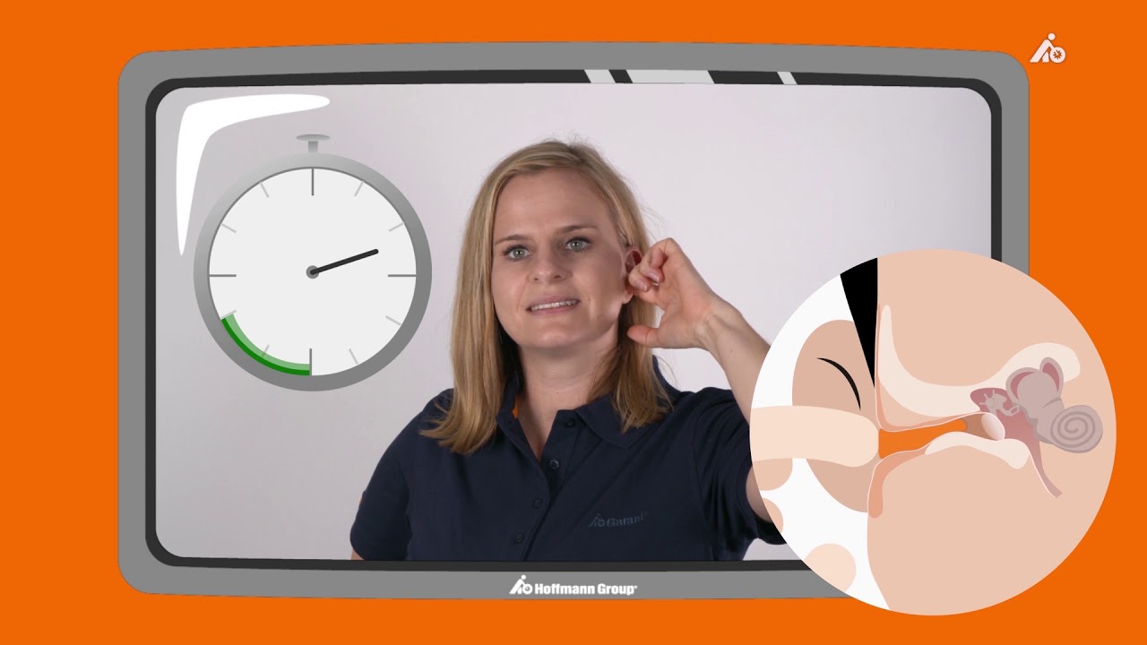 Hearing protection instruction video YouTube