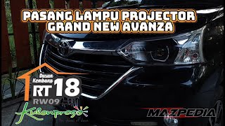 Pasang Lampu Projector di Grand Avanza