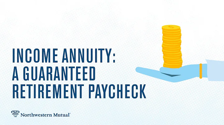 Income annuity: A guaranteed retirement paycheck