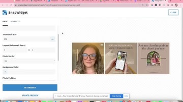 Free Instagram Widget for Kajabi Website