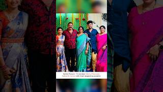 Tv Actress Vishnu Priya And Sidharth Varma With Their Parents