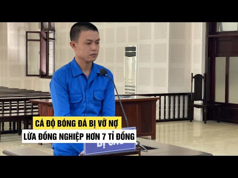 Cá độ bóng đá bị vỡ nợ, lừa đồng nghiệp hơn 7 tỉ đồng