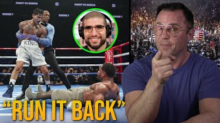 Ariel Helwani says “Run it Back” | Garcia vs Haney