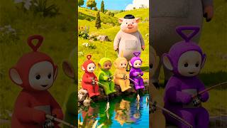 Teletubbies And Pig