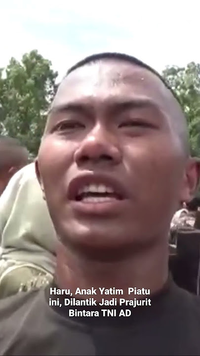 Menangis, 100% Anak Yatim Piatu Jadi Bintara TNI AD #short #shortvideo #shortfund