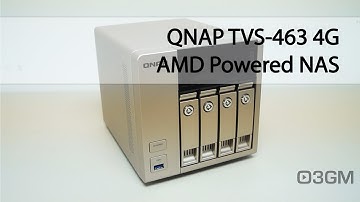 #1692 - QNAP TVS-463 4G AMD Powered NAS Video Review