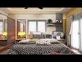 3ds max v-ray bedroom realistic Interior modeling and  Lighting   Rendering malayalam