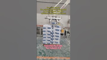 The palletizing robot is upgraded to be intelligent, and the efficiency increases by 3 times!