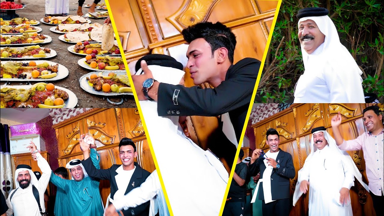 تقيم قبيلة عتاب أكبر مادبة طعام  بحفل زفاف ابنهم المعرس ( حسين العتابي ) الف مبروك