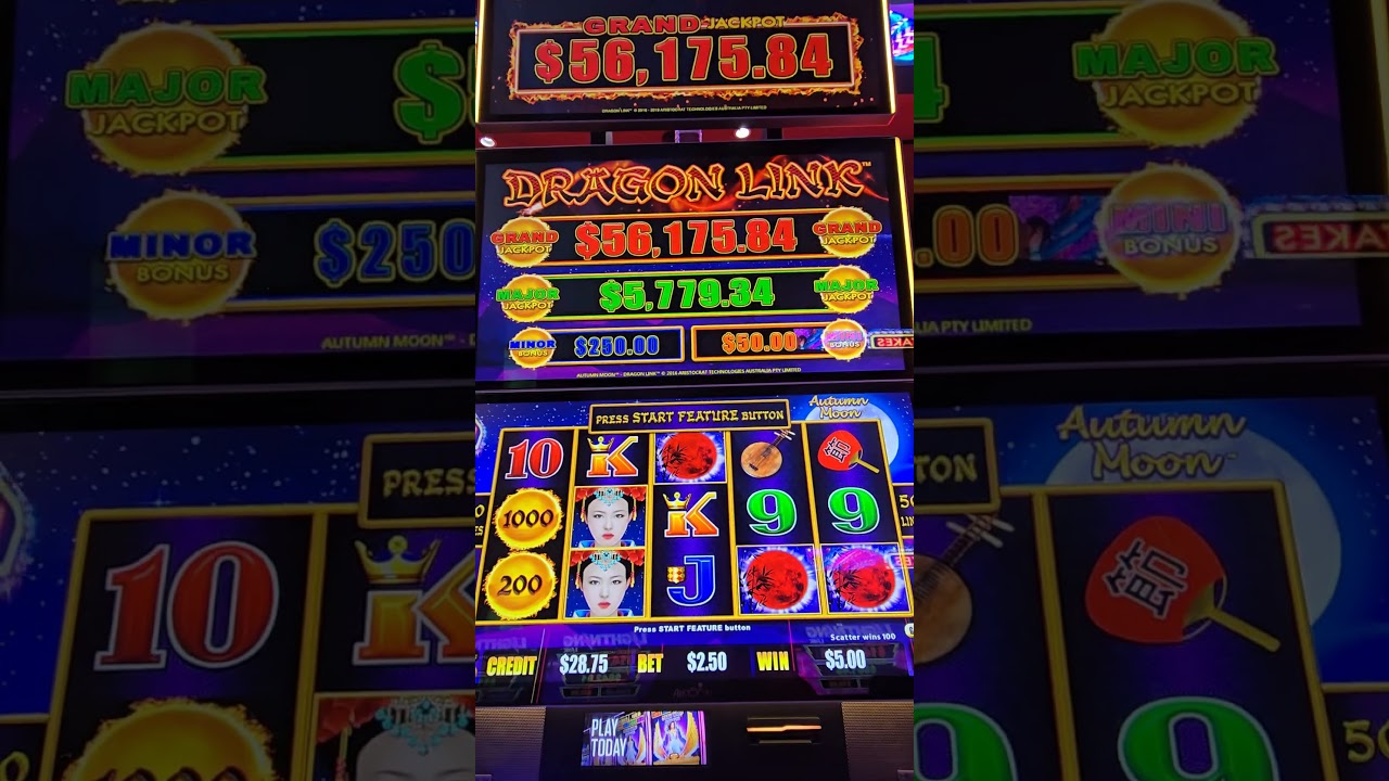 slot machine games without internet BONUSES GALORE On Autumn Moon Dragon Link Slot Machine! slots casino gambling lasvegas