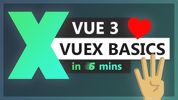 Vuex Basics in Vue 3 with Composition API in 6 minutes