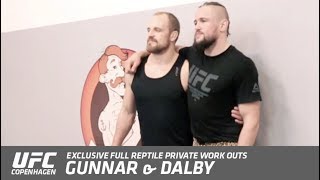 Gunnar Nelson, Nicolas Dalby Private Workout - Ufc Copenhagen