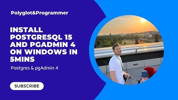 How to Install  PostgreSQL on Windows 10 / Windows 11 in 5 Minutes? PostgreSQL 15! 2023!