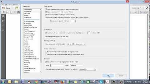 Restore the last page when reopening documents in adobe reader X and XI