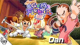 Super Gem Fighter Mini Mix \/ Pocket Fighter (Arcade 1997) - Dan Hibiki [Playthrough\/LongPlay]