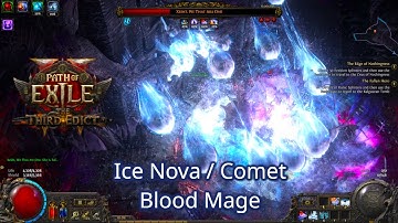 COLD BLOODMAGE DESTROYS ENDGAME! Ice Nova + Comet Witch Build – PoE2 0.3 The Third Edict