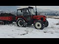 Zetor 6245, predný samosvor, NoSpin,(eaton). Vlečka 7t, 3st sklapač.