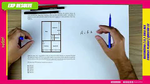 O que é planta baixa de uma figura geométrica?