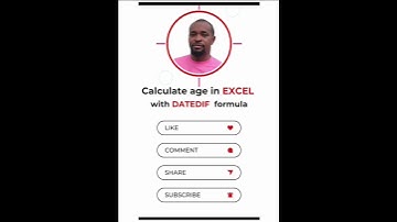 Excel #datedif formula, Calculate difference between dates. #excel #exceltips #shorts
