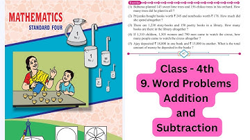 Class 4th|Word Problems Addition Subtraction|Chapter 9|Maharashtra Board|Page 47|@MathsClassSheje