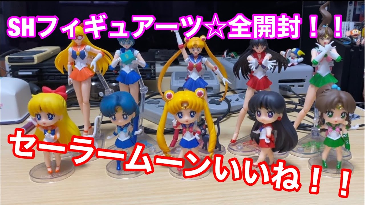 Sailor Moon セーラームーン アクションフィギュア 5体セット セーラームーン - お値下げ！セーラームーン フィギュア 5体