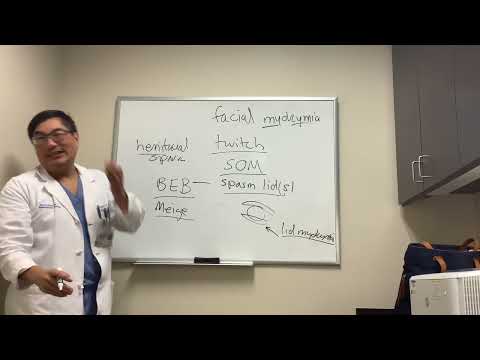 Facial myokymia