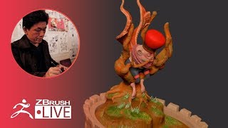 [JP] ZBrushCore2020 超入門講座 出張Live - Fukui Nobuaki - Episode 17