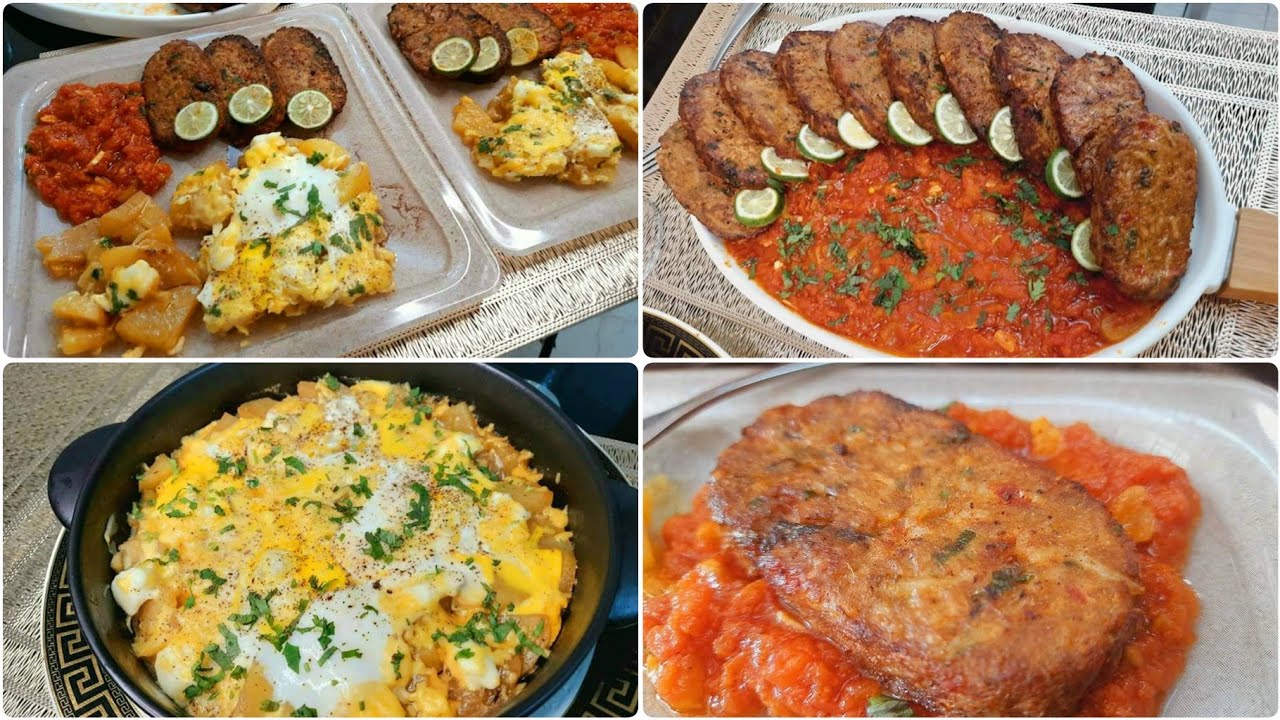 كروكيت السردين الرائعة بصلصة الطماطم وبطاطا الكوكوت من دون كوكوت  بدون لحم ولا دجاج