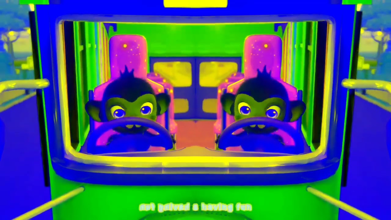 The Wheels on the Bus |Ep.3 The Driver| Joy Joy World | Sparta Pitch Remix |Fan Made 