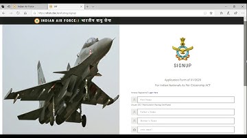 How To Fill AFCAT Application Form  ???