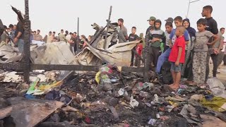 Two more explosions at encampments for Palestinian refugees in Gaza
