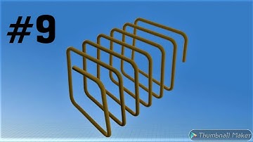 Autodesk Inventor Tutorial || How to make Square Spring in Inventor