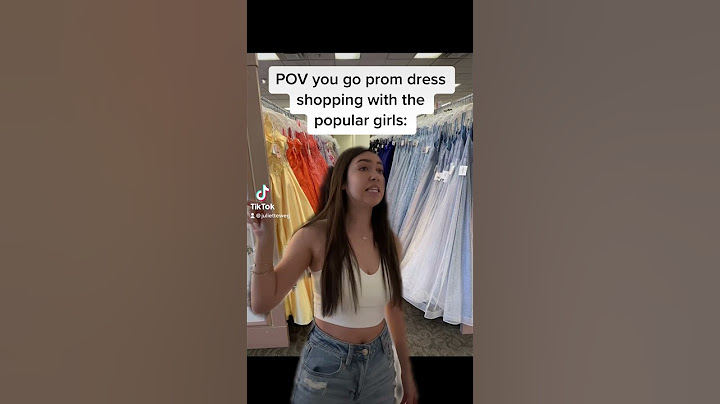 POV you go prom dress shopping with the popular girls: