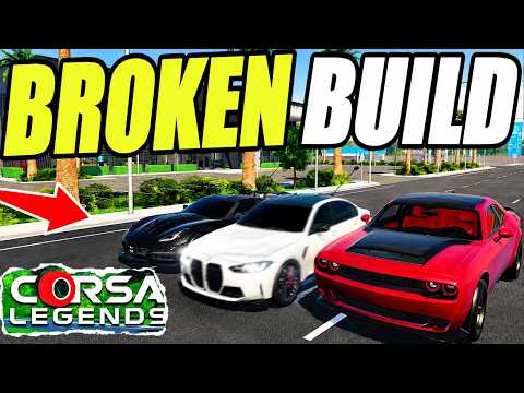 I Built The Most Unfair Bmw M3 In Roblox Corsa Legends