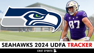 Seahawks UDFA Tracker: Seattle Seahawks Sign These UDFAs After 2024 NFL Draft Ft. Jack Westover