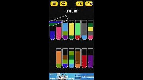 Water Sort Puzzle Level 819