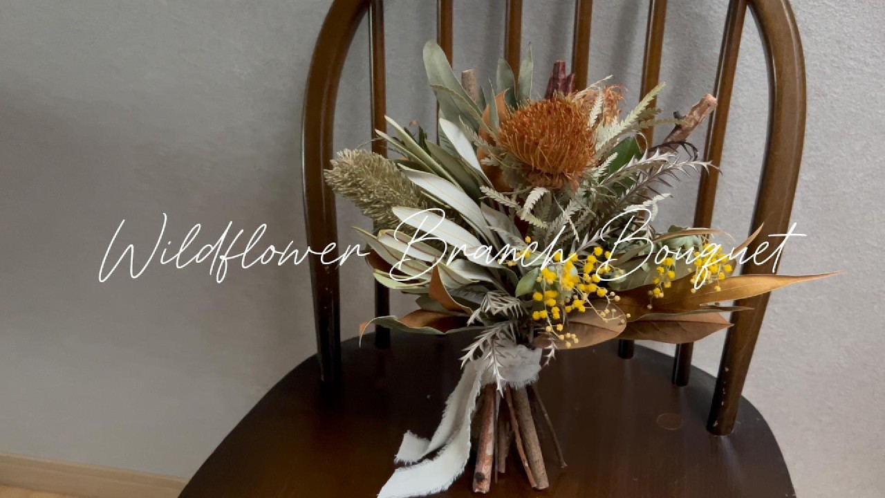 Lesson | Wildflower Branch Bouquet - YouTube