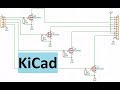 Kicad уроки 2. Создаем схему из библиотечных компонентов