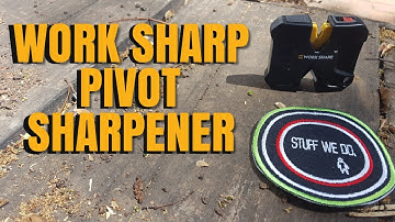 THE WORK SHARP PIVOT KNIFE SHARPENER review video.