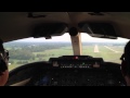 Landing at KJVY - Lear 35