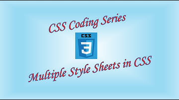 Multiple Style Sheets in CSS