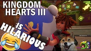 Kingdom Hearts 3 Is Hilarious Meow Meow He He Ps4 Gameplay